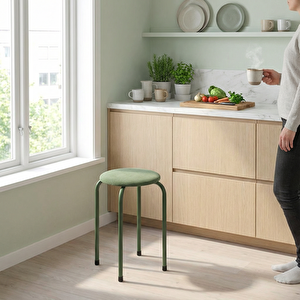 New Nulla Tabure Yeşil