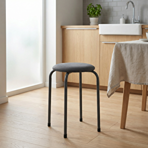 New Nulla Tabure Nubuk Gri