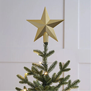 20 cm Yılbaşı Ağacı Süsü Gold
