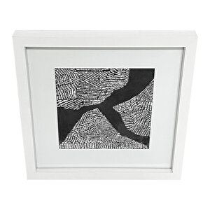 Resim Çerçevesi Beyaz 40X40 Cm