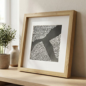 Resim Çerçevesi Ceviz 40X40 Cm