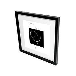 Resim Çerçevesi Siyah 40X40 Cm