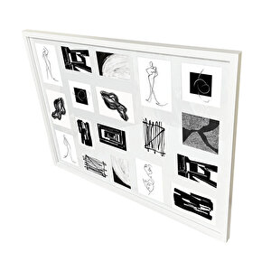 Resim Çerçevesi Beyaz 63X83 Cm