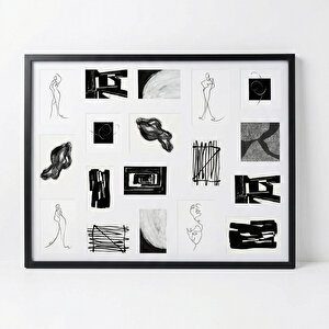 Resim Çerçevesi Siyah 63X83 Cm