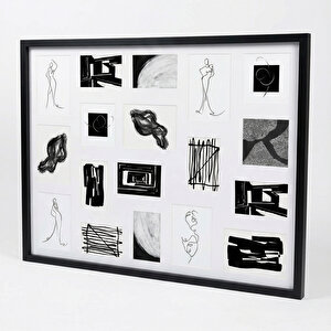 Resim Çerçevesi Siyah 63X83 Cm