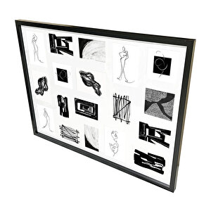 Resim Çerçevesi Siyah 63X83 Cm