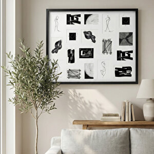 Resim Çerçevesi Siyah 63X83 Cm