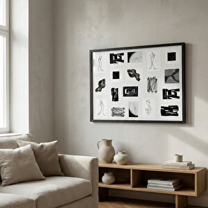 Resim Çerçevesi Siyah 63X83 Cm