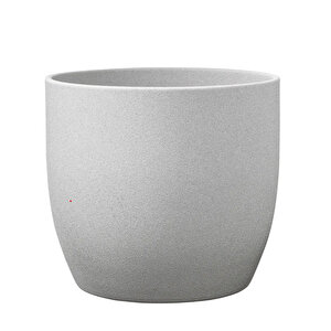 Basel Stone 21*20 Beyaz0069/0021/2256 Saksı
