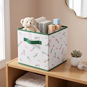 Floral Desen Saklama Kutusu