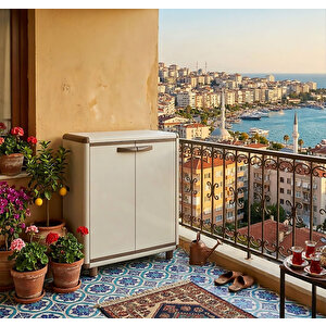 Easy Royal 007 Mini Depolama Dolabı 70x39x92 cm