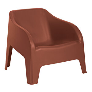 Petra Armchair Art. 185 Terracotta Tekli Sandalye
