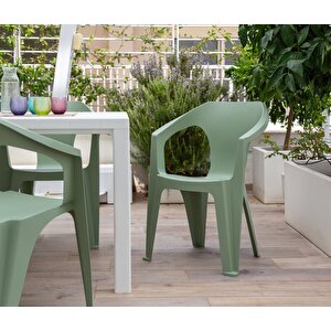 Marina Chair Art. Sage Green Sandalye