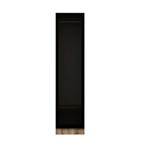 Minar Kale 1 Kapaklı Dolap Dore - Füme Cam 190cm 190 cm