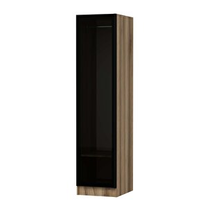Minar Kale 1 Kapaklı Dolap Dore - Füme Cam 190cm 190 cm