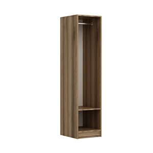 Minar Kale 1 Kapaklı Dolap Dore - Beyaz 190cm 190 cm