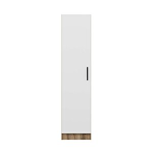 Minar Kale 1 Kapaklı Dolap Dore - Beyaz 210cm 210 cm