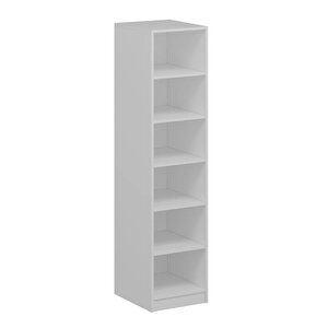 M5025-kale 1 Gövde Raflı Beyaz 210cm 210 cm