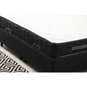 Vitali Full Ortopedik Yatak - Antrasit 160x200 160x200 cm
