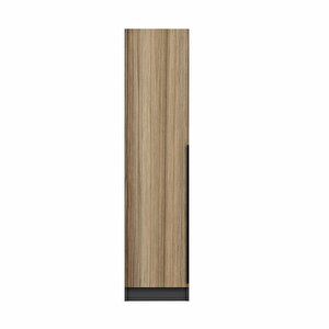 Minar Kale 1 Kapaklı Dolap Antrasit - Dore Plus 190cm 190 cm