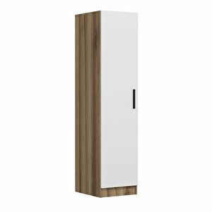 Minar Kale 1 Kapaklı Raflı Dolap Dore - Beyaz 190cm 190 cm