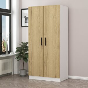 Kale 2 Kapaklı Dolap - Pera Ceviz 210cm 210 cm