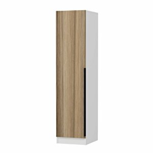 Minar Kale 1 Kapaklı Dolap Beyaz - Dore Plus 190cm 190 cm