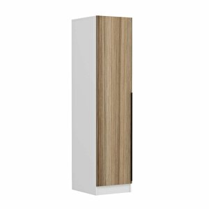 Minar Kale 1 Kapaklı Dolap Beyaz - Dore Plus 210cm 210 cm