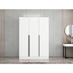 Kale Plus210 3 Mebran Kapaklı 2ç Dolap Beyaz Mebran