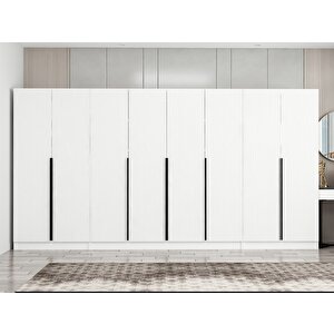 Kale Plus210 8 Mebran Kapaklı 2ç Dolap Beyaz Mebran