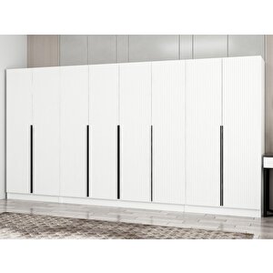 Kale Plus210 8 Mebran Kapaklı 2ç Dolap Beyaz Mebran