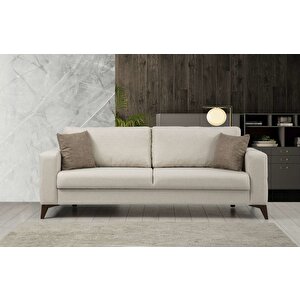 Kristal 3+1 Berjer Koltuk Takımı Bej
