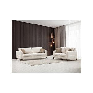 Kristal 3+2 Koltuk Takımı Bej