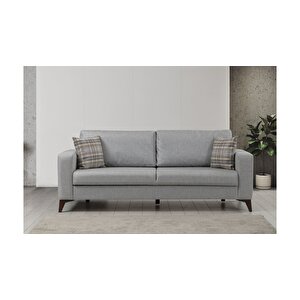 Kristal 3+3 Koltuk Takımı Açık Gri