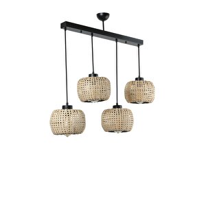 Tıger 4 Lü Sıralı Rattan Sarkıt