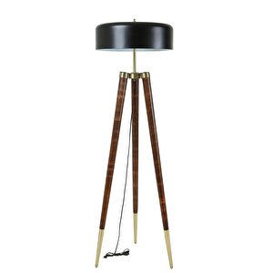 Stil Ceviz Lambader Siyah Büyük Retro 8 Başlıklı