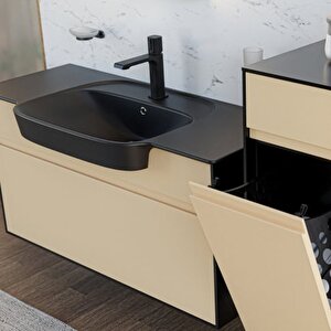 Sr1500s Sharp Lavabo Bataryası - Mat Siyah