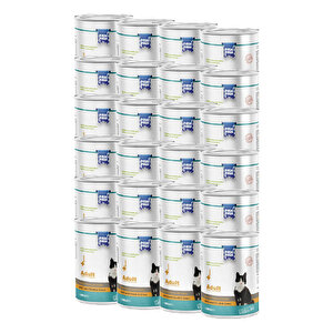 Kuzu Etli Yetişkin Kedi Konserve 400grx24