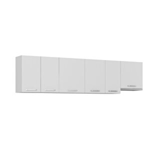 Minar 290 Cm Mutfak Dolabı Beyaz 290-b4-üst Modül