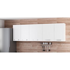 Minar 230 Cm Mutfak Dolabı Beyaz 230-b1-üst Modül
