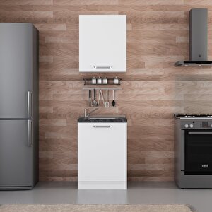 Minar 60 Cm Mutfak Dolabı Beyaz 60-b1