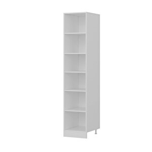 Minar 45 Cm Mutfak Boy Dolabı - Beyaz/antrasit D45-a2