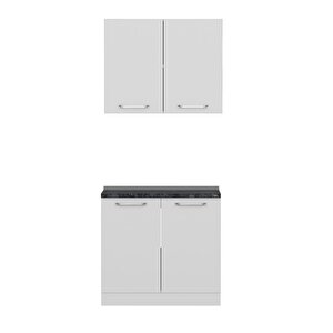 Minar 90 Cm Mutfak Dolabı Beyaz 90-b1