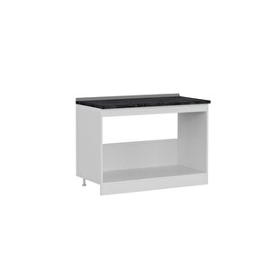 Minar 120 Cm Mutfak Dolabı Beyaz 120-b1-alt Modül