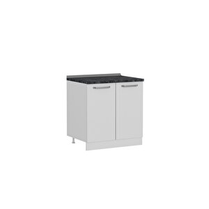 Minar 80 Cm Mutfak Dolabı Beyaz 80-b1-alt Modül