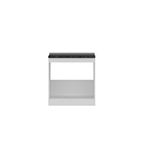 Minar 80 Cm Mutfak Dolabı Beyaz 80-b1-alt Modül