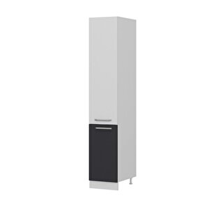 Minar 40 Cm Mutfak Boy Dolabı - Beyaz/antrasit D40-a1