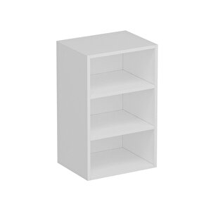 Minar Mutfak Üst Modül 1 Kapaklı 2 Raflı  45cm Dolap Beyaz  - B1