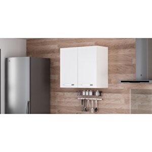 Minar 80 Cm Mutfak Dolabı Beyaz 80-b1-üst Modül