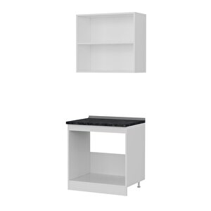 Minar 80 Cm Mutfak Dolabı Beyaz 80-b1